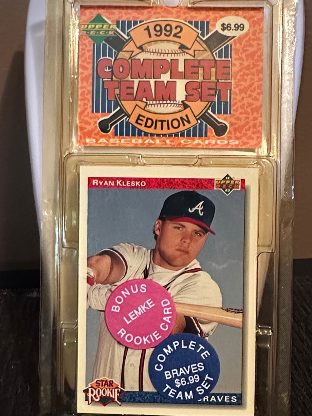 Upper Deck 1992 Complete Team Set - Atlanta Braves